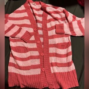 LulaRoe Lucille stripped cardigan A5